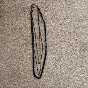 Black Chain Necklace